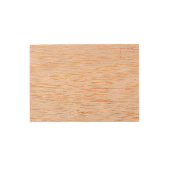Jenny Holzer Turn Soft and Lovely wooden postcard